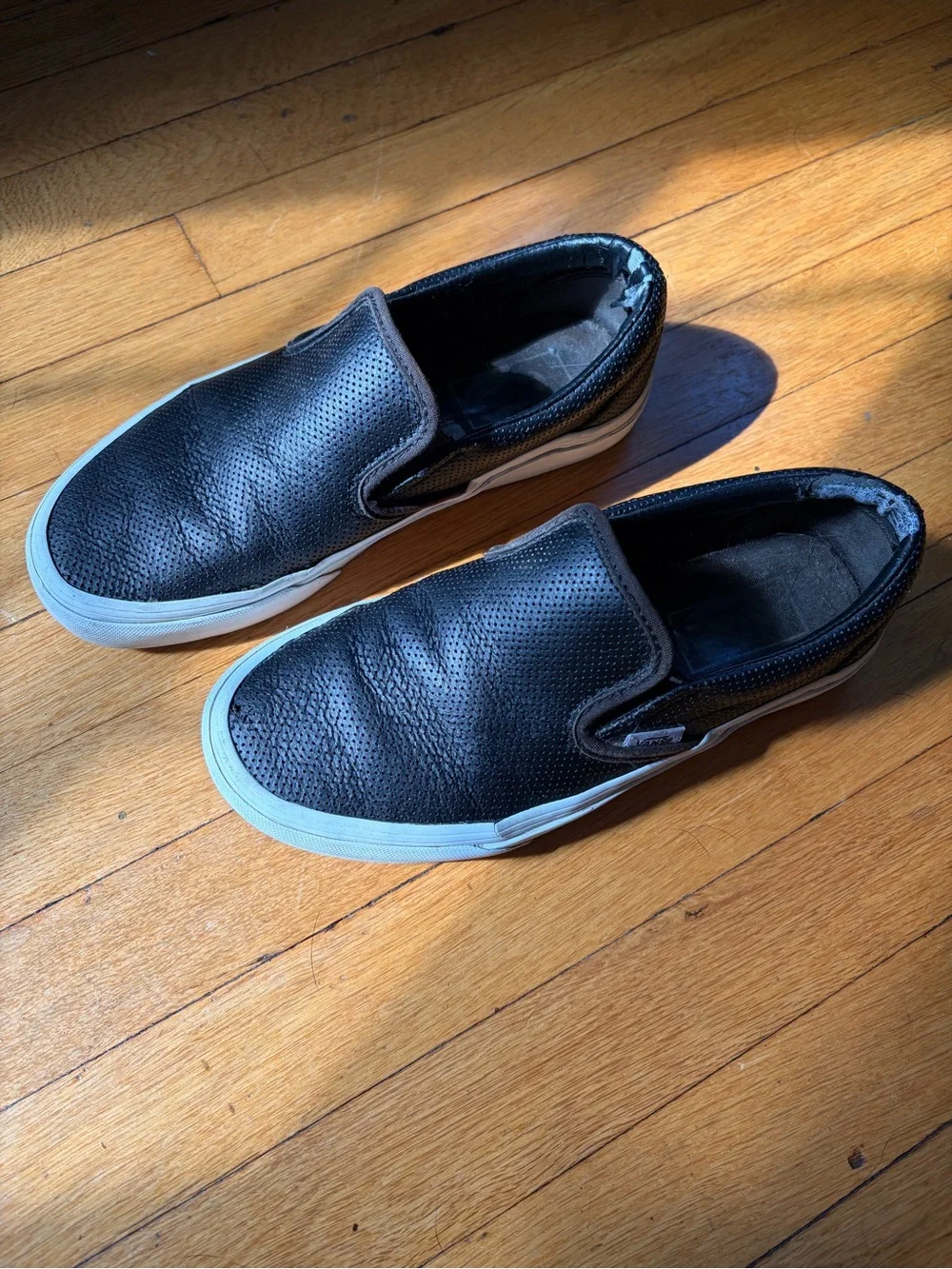 Vans Slip-On Casual Sneakers in Black